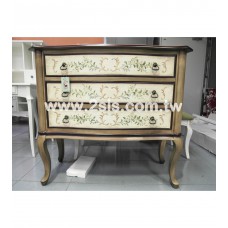 彩繪玄關櫃/三斗櫃