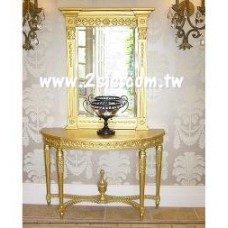 法瑞玄關桌-金箔