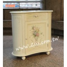 彩繪弧型置物櫃