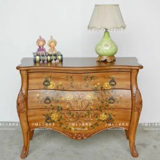 手繪美式玄關櫃/斗櫃/化妝桌