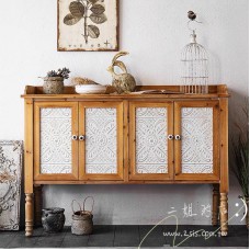 鄉村復古餐邊櫃/玄關櫃
