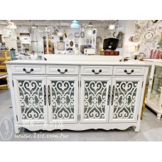 美式白色玄關櫃/邊櫃/鞋櫃