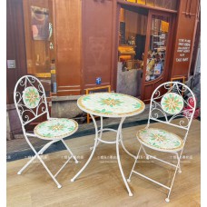 田園鄉村花園陽台桌椅