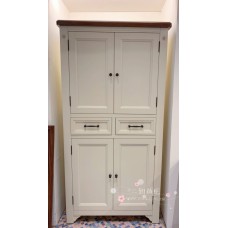 萊茵鄉村四門兩抽高鞋櫃