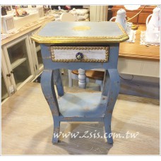 印度全實木單抽邊櫃/床頭櫃