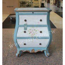 手繪造型三斗櫃