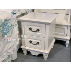 新古典鄉村床頭櫃--40cm