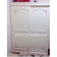 維納斯洗白五尺兩推門衣櫥