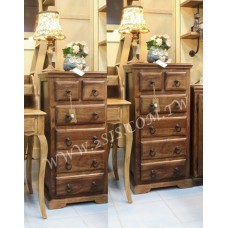 印度油木六抽櫃