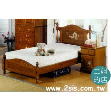 亞堤密斯彩繪單人床