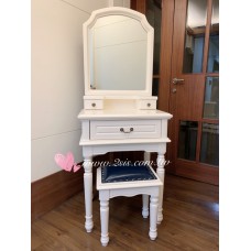 美式鄉村化妝台組-60cm