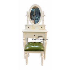 美式鄉村古典化妝台組(小尺寸)