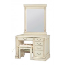 實木3.5尺化妝台、書桌