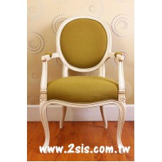 法式洗白扶手椅
