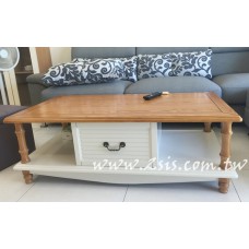 鄉村雙面收納大茶几