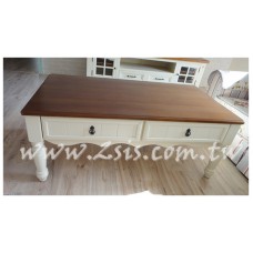 鄉村雙色大茶几