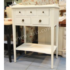 英式橡木單層五抽櫃