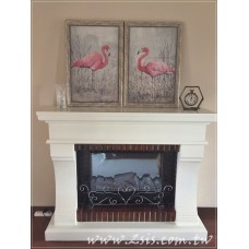 歐式鄉村古典壁爐-VA264