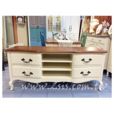 卡地亞雙色電視櫃