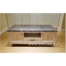 簡約鄉村大理石桌面茶几