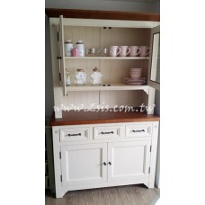 萊茵雙色備餐櫃上下座