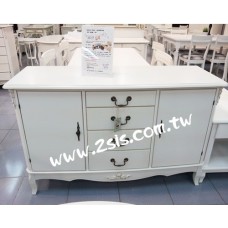 品歐洗品四抽雙門備餐櫃下座