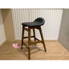 北歐現代高吧台椅-時尚黑