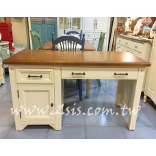 萊茵鄉村雙色書桌/辦公桌