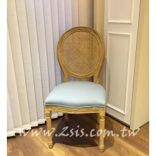 卡爾法式網背餐椅