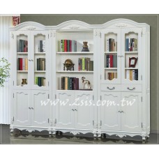 歐式雕花實木皇家貴族書櫃