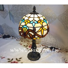 Tiffany桌燈-歐式圖騰