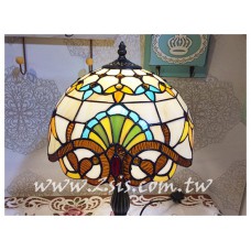 Tiffany桌燈-歐式圖騰(中)