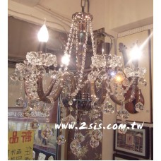 法式101古典六燈吊燈