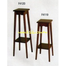 英式橡木小方型立花架